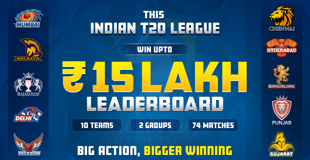 Indian T-20 league 2022 New offers